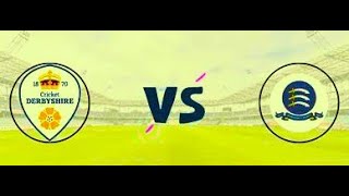 Derbyshire vs Middlesex DER vs MID Live Streaming Group A Metro Bank One Day Cup  Live Cricket [upl. by Eiznyl]