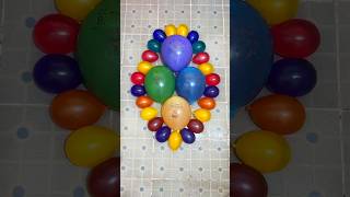 4Happy Birthday Balloons and 23mini colorful balloons popping reverse asmr satisfying [upl. by Massingill]