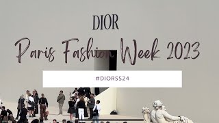 DIOR SpringSummer 2024 Paris Fashion Week 2023 dior pfw2023 parisfashionweek2023 diorss24 [upl. by Akenal]