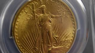 RARE COIN United States SaintGaudens 20 1908 No Motto PCGS Gold [upl. by Flagler]