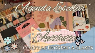 Agenda Escolar regresoaclases y Compras de Papeleria aesthetic coquette temu stabilo [upl. by Pontias488]