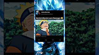 Naruto amp Boruto Rasengan Training 😤  shorts shortvideo naruto narutoshippuden boruto viral [upl. by Araet]