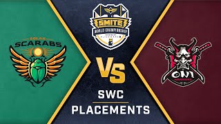 SWC Placements Day 6 Group A amp B Last Chance Qualifier ONI WARRIORS VS SOLAR SCARABS [upl. by Erik9]