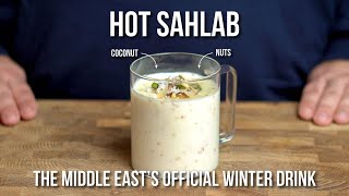 Sahlab or Salep the official winter drink of the Middle East [upl. by Aicatsanna]