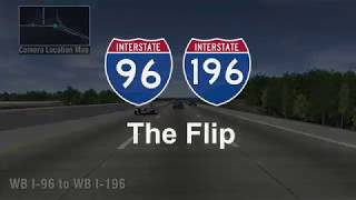 I96I196 Interchange Project The Flip [upl. by Mccollum511]