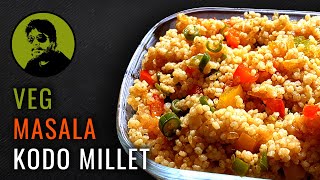 Veg Masala Kodo Millet  Healthy Food  JK CUISINE [upl. by Setarcos676]