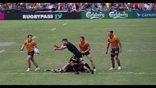 Hong Kong Sevens Day 3 Men AUS vs NZL [upl. by Breger779]