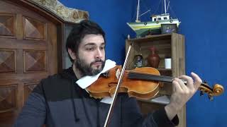 Ferdinand Kuchler  Violin Concertino  Op 11  3 Mov [upl. by Nevarc]