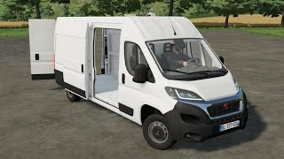 Fiat Ducato L4H2 2017  Farming Simulator 2022 FS 22 LS 22 Car Truck Mod [upl. by Evreh]