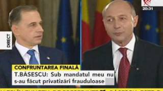 Băsescu Geoană Confruntarea finală 1018 [upl. by Gernhard]