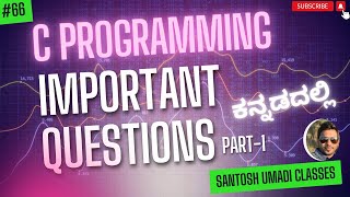 quotMost Asked C Programming Questions for Exams  Boost Your Knowledgequot  Class 66 [upl. by Ellevart]