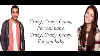 Glee CrazyYou Drive Me Crazy Lyrics [upl. by Ayiotal]