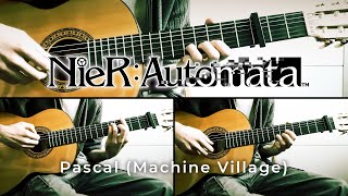 Pascal Machine Village  NieR Automata  Guitar Cover [upl. by Leitman765]