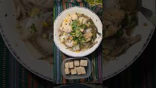 【早く飲みたい】鶏肉と白菜をメイン食材に、海鮮味覇をベースとしたスープを食べていきます [upl. by Aniuqaoj905]