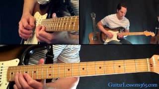 Smooth Guitar Solo Lesson  Santana  Famous Solos [upl. by Elrae]