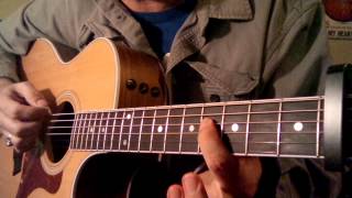 How to play Sweet Caroline Neil Diamond for 1 guitar [upl. by Seena505]