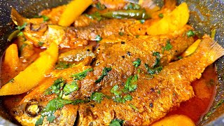 পার্শে মাছের তেল ঝোল Parshe Macher Tel Jhol Parshe Macher Recipe Tel Jhol Parshe Macher Jhol [upl. by Arahas921]