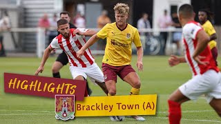 HIGHLIGHTS Brackley Town 1 Northampton Town 2 [upl. by Secor]