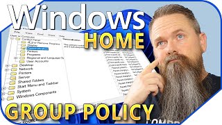 How To Get Group Policy Editor in Windows Home Edition Working [upl. by Airitak]