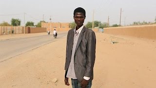 Niger Agadez town is meeting point for Europebound West African migrants [upl. by Ettevi]