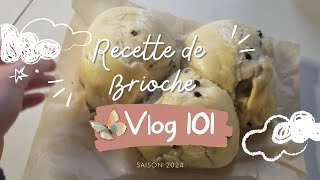 Vlog 101  Compétition amp Recette de brioche [upl. by Mick]