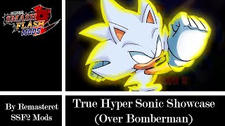 SSF2 Mods Showcase True Hyper Sonic By Remasteret SSF2 MODS [upl. by Leeth]