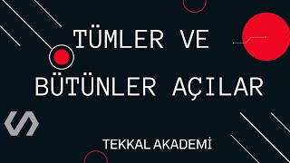 Tümler ve Bütünler Açılar Örnek Soru Çözümleri [upl. by Nrehtak]