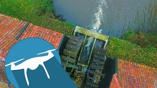 COLLSE WATERMOLEN by drone  Nuenen The Netherlands [upl. by Eanaj]