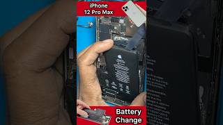 iPhone 12 Pro Max Battery Change process trending viral shorts iphone youtubeshorts [upl. by Larochelle]