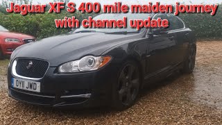 Jaguar XF S 400 mile drive amp review [upl. by Arriat]