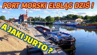 PORT MORSKI ELBLĄG DZIŚ  A JAKI JUTRO  KRZYSZTOFPL [upl. by Ikcim]