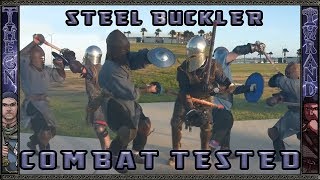 Steel Buckler Shield Combat Tested and Reviewed [upl. by Ellicott]