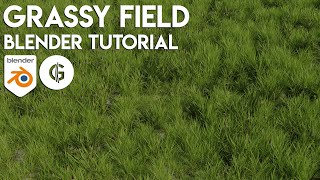 Easily Make a Grassy Field in Blender 29  Blender Graswald Addon [upl. by Polloch991]