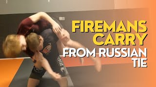 FIREMANS CARRY from Russian tie [upl. by Zacarias968]