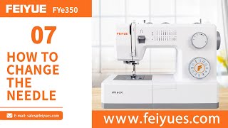 FYe350  How to Change a Needle for Heavy Duty Sewing Machine sewing sewingmachine sewing [upl. by Libenson]