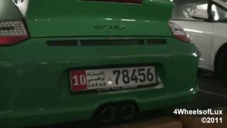 Porsche 9972 GT3 RS Start amp Revs in a Parking Lot [upl. by Cutty879]