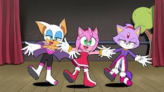 Sonic girls dance Animation [upl. by Bej]