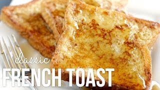 How to Make French Toast Classic Quick and Easy Recipe [upl. by Htevi]