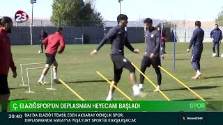 Ç ELAZIĞSPOR’UN DEPLASMAN HEYECANI BAŞLADI [upl. by Kilgore]