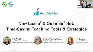 New Lexile® amp Quantile® Hub TimeSaving Teaching Tools and Strategies [upl. by Marley]