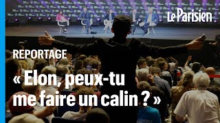 Elon Musk fait sensation à VivaTech 2023  « Des gens se sont battus dehors pour entrer » [upl. by Asimaj]