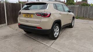 LP18SXL Jeep COMPAS 14T MULTIAIRII LONGITUDE SUV 5DR PETROL MANUAL SAT NAV BLUETOOTH [upl. by Ynoble348]