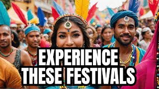 10 Amazing Festivals to Experience Around the World [upl. by Cherey]