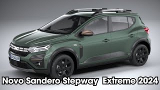 Novo Sandero Stepway Extreme 2024 [upl. by Ogren263]