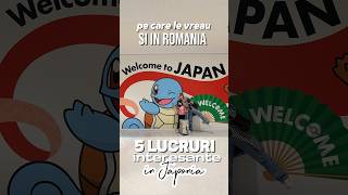 5 lucruri interesante in Japonia pe care le vreau si in Romania 🇯🇵 [upl. by Eki]