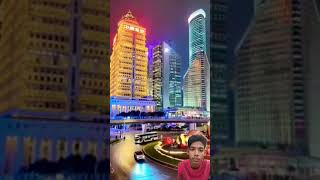 Shanghai city in china 🇨🇳 shorts​ travel​ shanghai​ china​ city​ 2024​ [upl. by Aelaza]