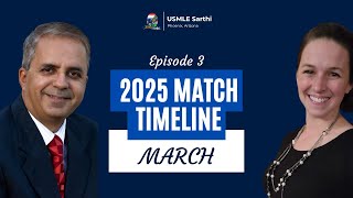 2025 Match Timeline March  Soap Tips  Specialties  USCE  Research  ERAS [upl. by Hedda]