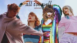 Taylor Swift  All Too Well Minimix [upl. by Eves]