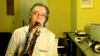 Greensleeves  BampS tenor saxophone  played as romantic ballad [upl. by Pacheco]