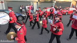 Aughnagurgan Accordion Band No1  Portadown True Blues Parade 190621 4K [upl. by Enimasaj299]